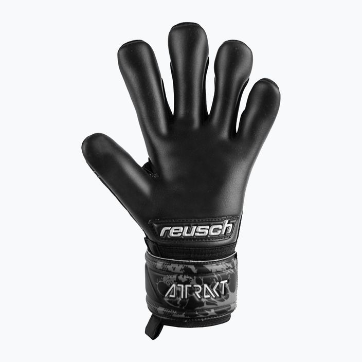 Reusch Attrakt Infinity Finger Support Junior dětské brankářské rukavice černé 5372720-7700 5