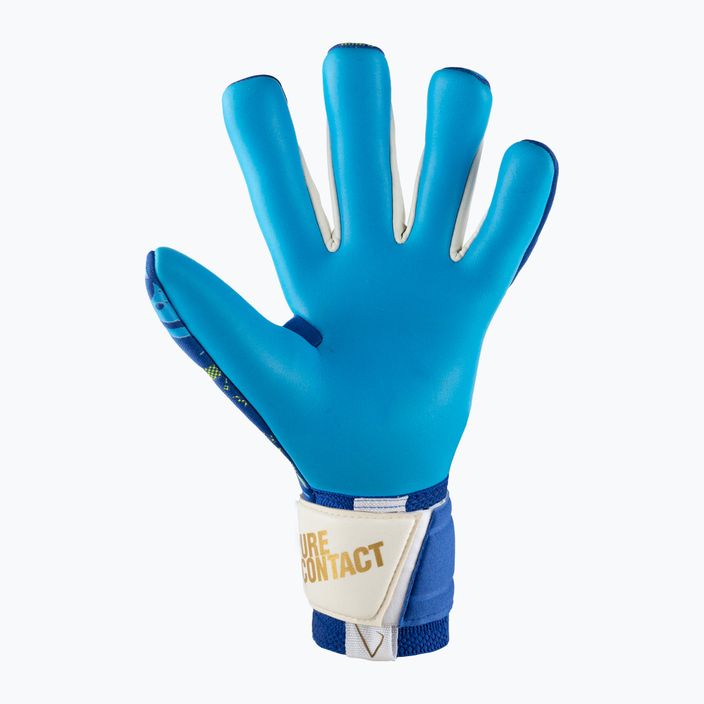 Brankářské rukavice Reusch Pure Contact Aqua modré 5370400-4433 5