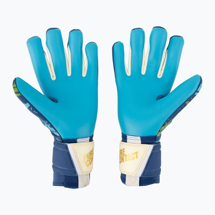 Brankářské rukavice Reusch Pure Contact Aqua modré 5370400-4433 2