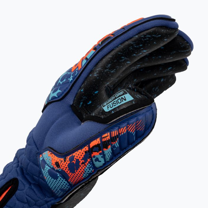Brankářské rukavice Reusch Attrakt Fusion Strapless AdaptiveFlex tmavě modré 5370979-4024 3