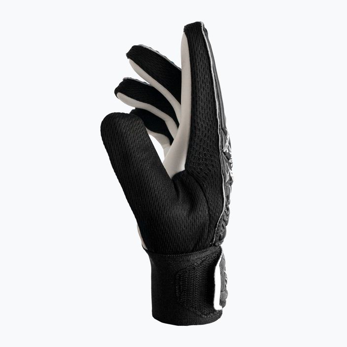 Dětské brankářské rukavice Reusch Attrakt Starter Solid Junior černé 5372514-7700 6