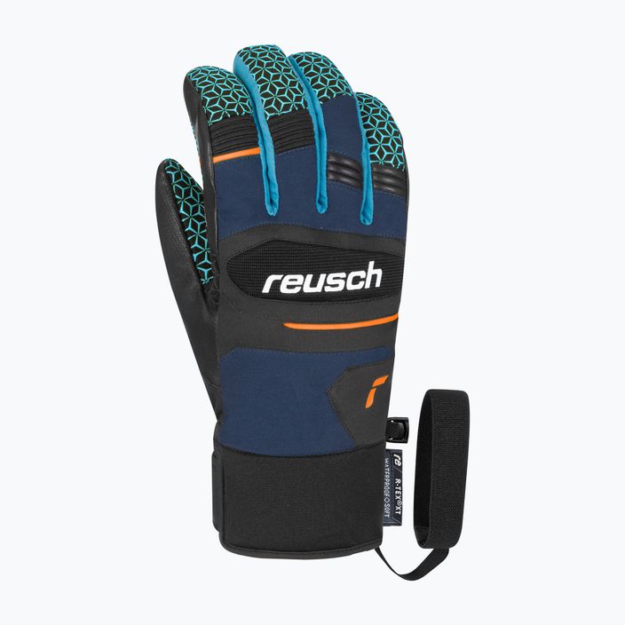 Lyžařské rukavice Reusch Storm R-Tex Xt dress blue/range popsicle 6