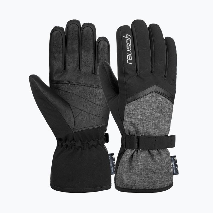 Lyžařské rukavice Reusch Moni R-Tex Xt black/black melange 5