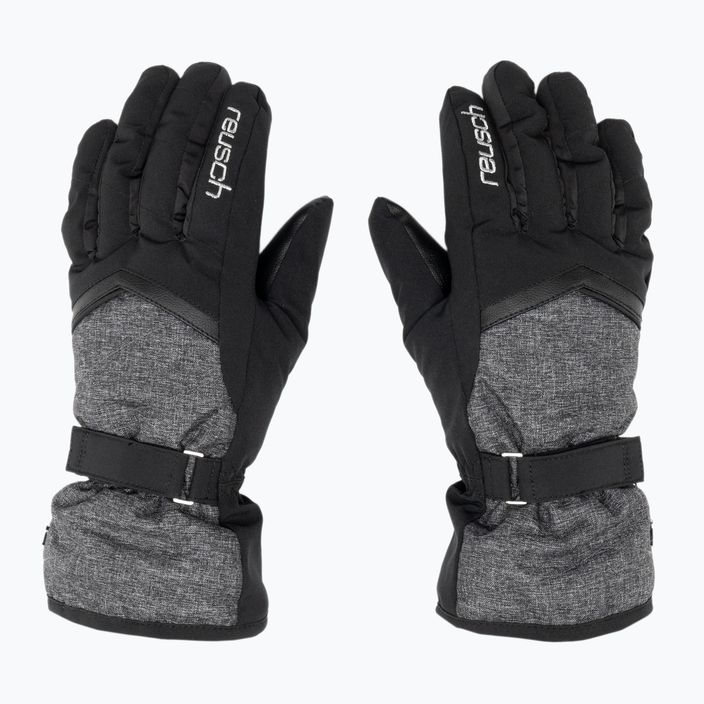 Lyžařské rukavice Reusch Moni R-Tex Xt black/black melange 3