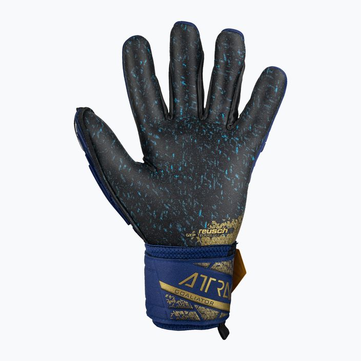 Brankářské rukavice  Reusch Attrakt Freegel Fusion Goaliator premium blue/gold/black 3