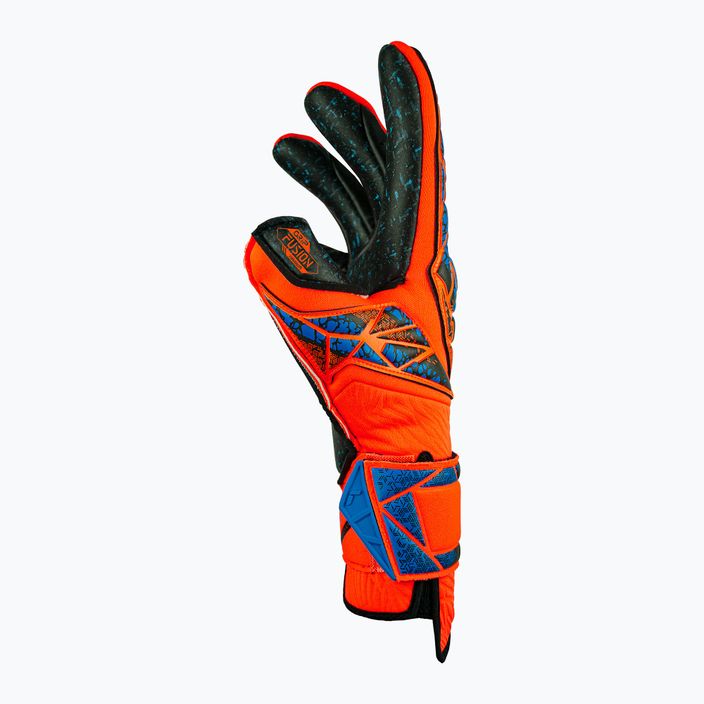Brankářské rukavice  Reusch Attrakt Fusion Guardian hyper orange/electric blue/black 4