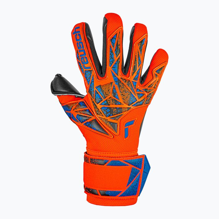 Brankářské rukavice  Reusch Attrakt Duo hyper orange/electric blue/black 2