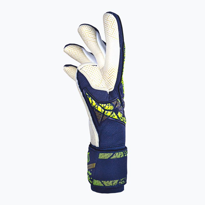 Brankářské rukavice Reusch Attrakt Gold X GluePrint premium blue/gold 4