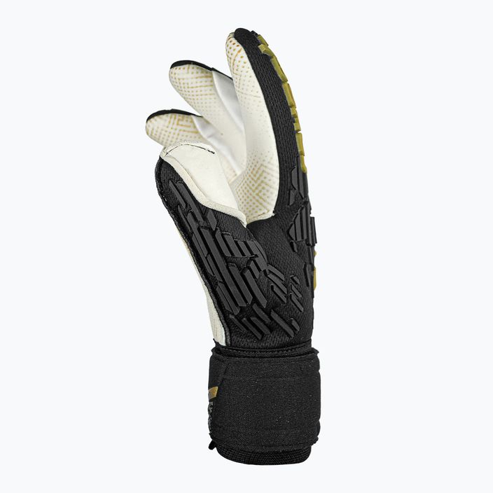 Brankářské rukavice  Reusch Attrakt Freegel Gold X GluePrint Finger Support black/gold 4
