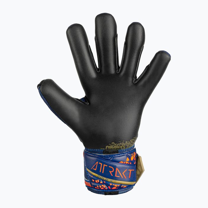 Brankářské rukavice Reusch Attrakt Gold X premium blue/gold/black 3