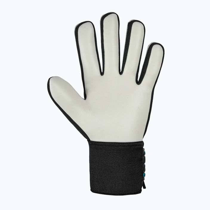 Dětské brankářské rukavice   Reusch Attrakt Starter Solid Junior black/fluo lime/aqua 3