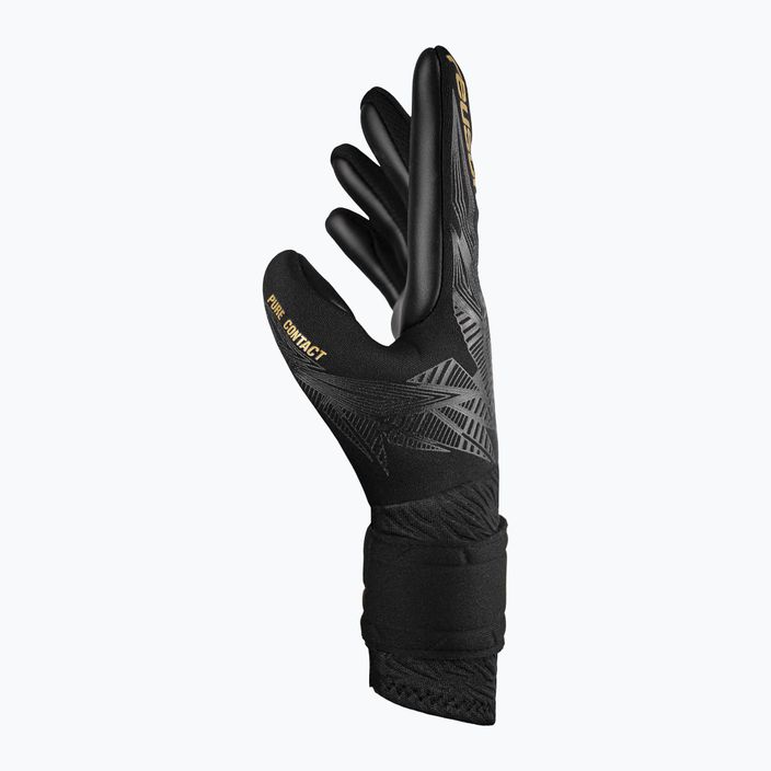 Brankářské rukavice  Reusch Pure Contact Infinity black/gold/black 4