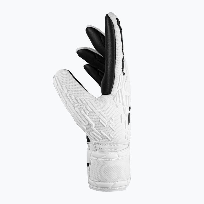 Dětské brankářské rukavice Reusch Attrakt Freegel Silver white/black 4