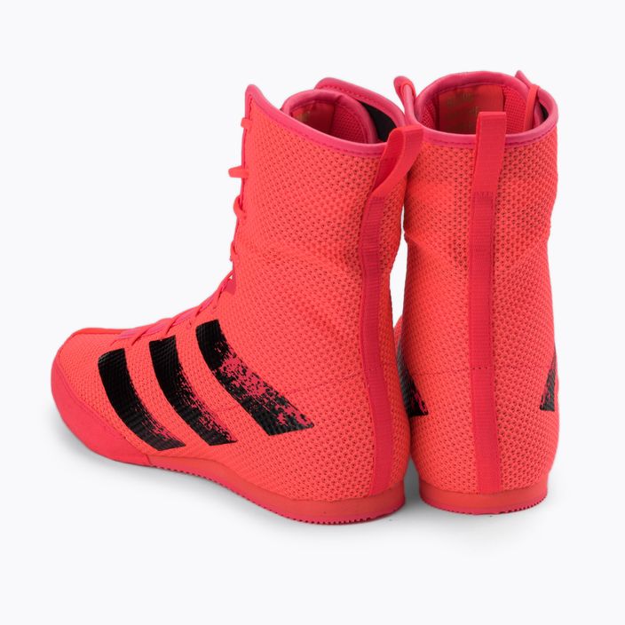 Boxerské boty adidas Box Hog 3 pink FX1991 3
