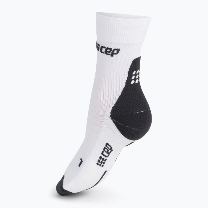 Kompresní běžecké ponožky dámské CEP 3.0 bílé WP4B8X2 2