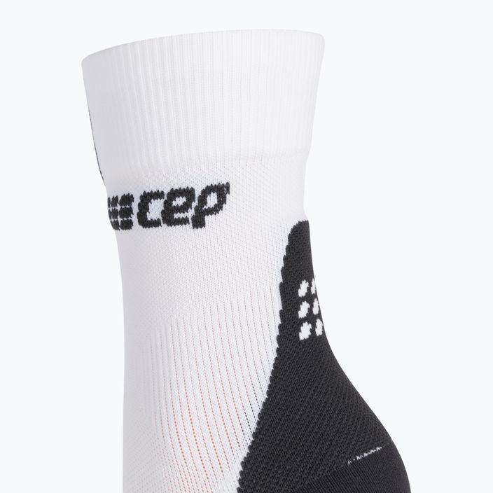 Kompresní běžecké ponožky dámské CEP 3.0 bílé WP4B8X2 3