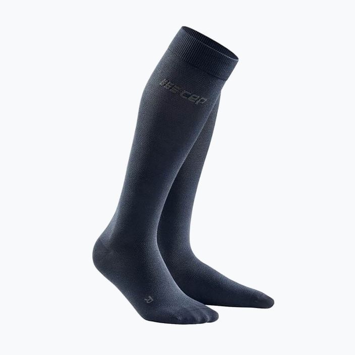 CEP Business dámské kompresní ponožky modré WP0YE2 4
