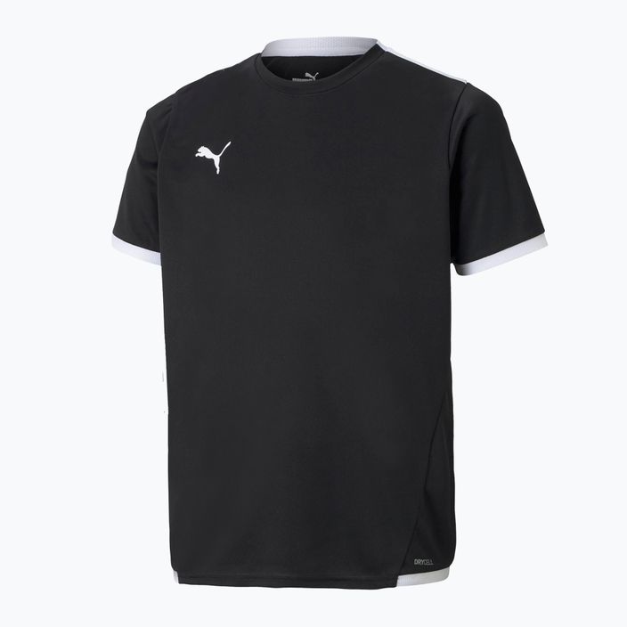 Dětský fotbalový dres Puma Teamliga Jersey černý 704925 5