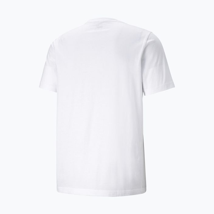 Pánské tričko  PUMA Ess Logo Tee puma white 2