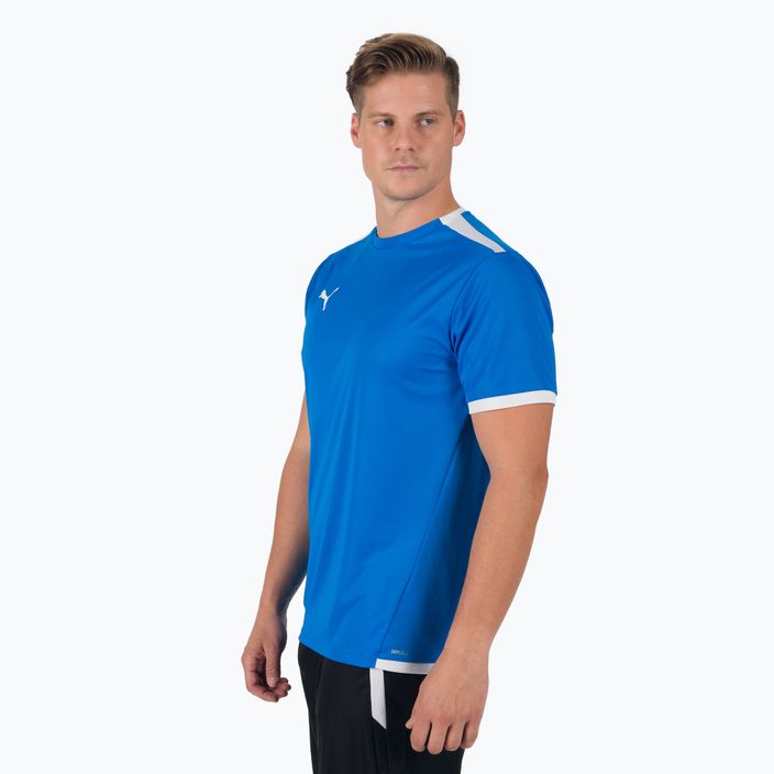 Pánské fotbalové tričko Puma Teamliga Jersey modré 704917 3