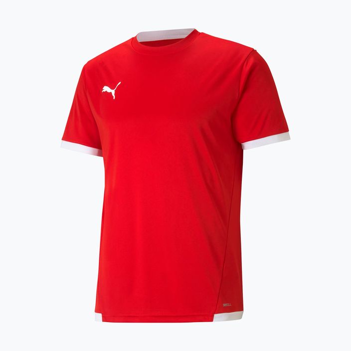Pánské fotbalové tričko PUMA TeamLIGA Jersey červené 704917_01 6