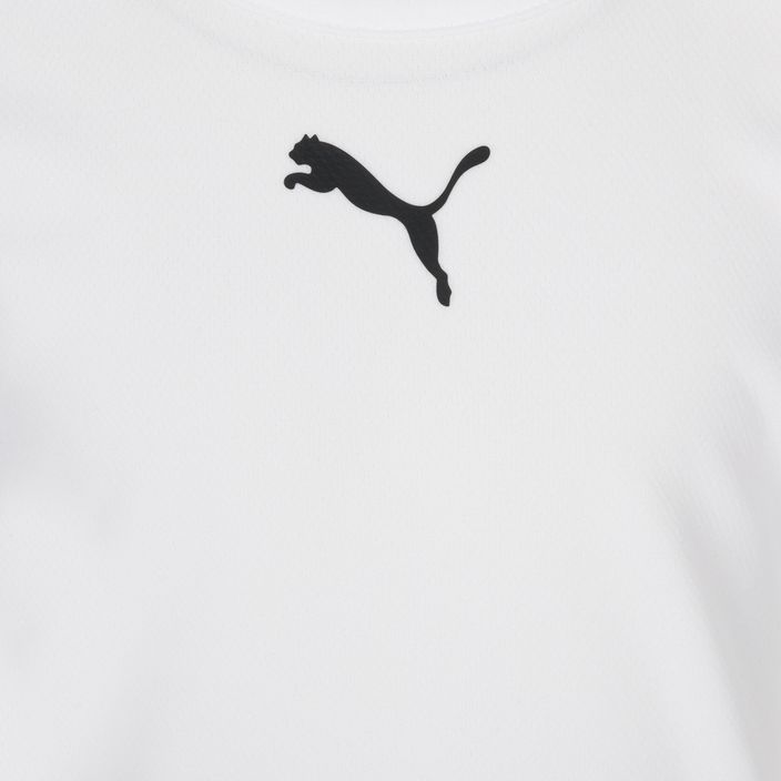 Dětské fotbalové tričko PUMA teamRISE Jersey bílé 704938_04 3