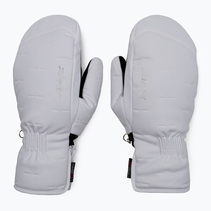 Dámské snowboardové rukavice ZIENER Kornelia As Pr Mitten bílé 801180.1 3