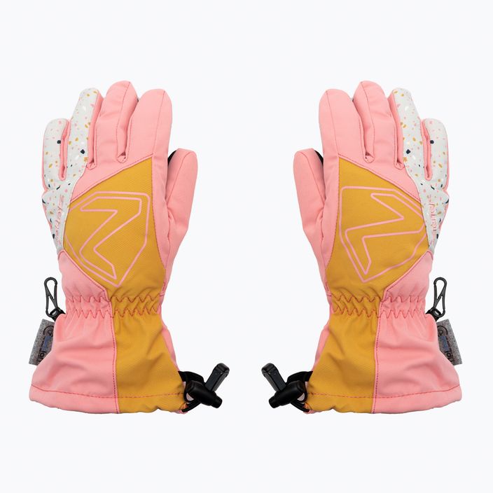 ZIENER Laval AS AW dětské lyžařské rukavice růžové 801995 2