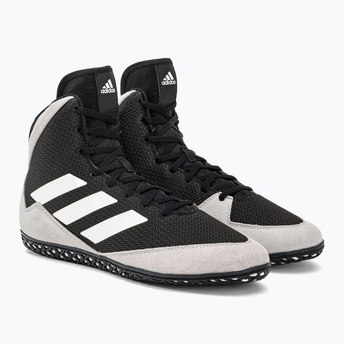 Boxerská obuv adidas Mat Wizard 5 černobílá FZ5381 4