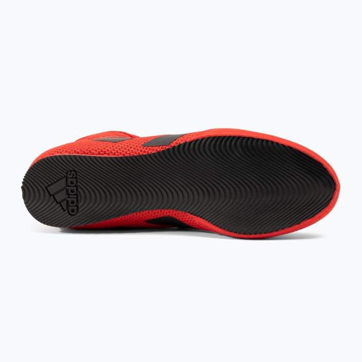 Boxerské boty Adidas Box Hog 3 červené FZ5305 4