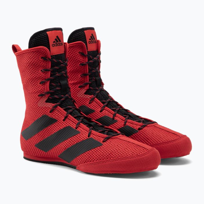Boxerské boty Adidas Box Hog 3 červené FZ5305 5