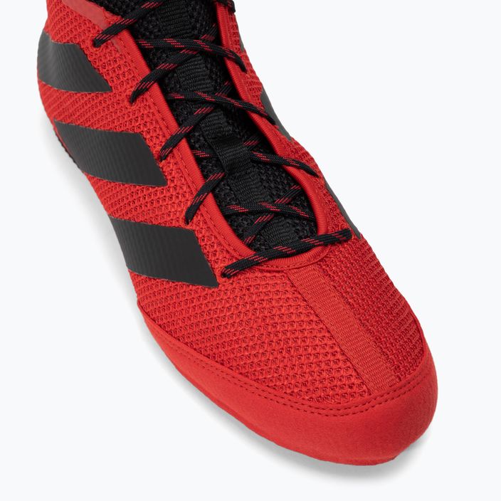 Boxerské boty Adidas Box Hog 3 červené FZ5305 6