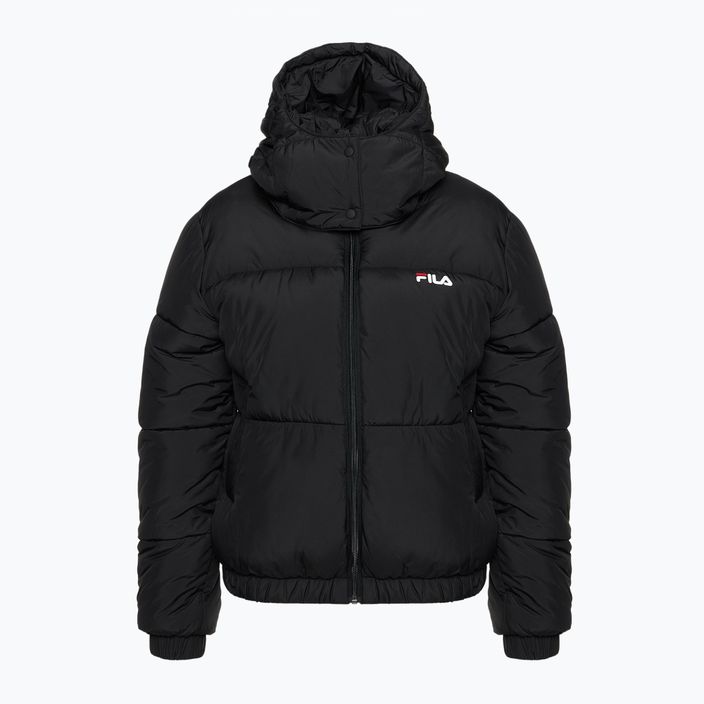 Dámská péřová bunda FILA Buchen Cropped Puffer Jacket black