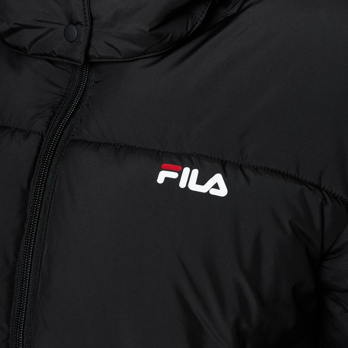 Dámská péřová bunda FILA Buchen Cropped Puffer Jacket black 3