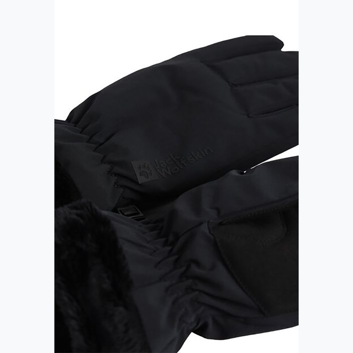 Trekingové rukavice Jack Wolfskin Highloft black 2