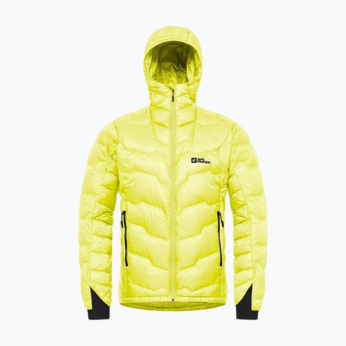 Pánská péřová bunda Jack Wolfskin Alpspitze Down Hoody firefly 10