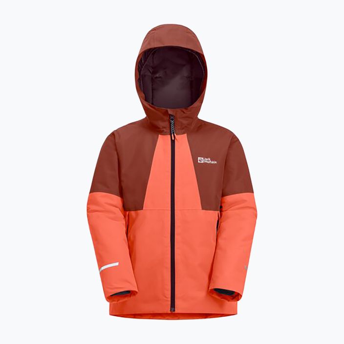 Dětská péřová bunda Jack Wolfskin Actamic 2L Ins coral orange 6