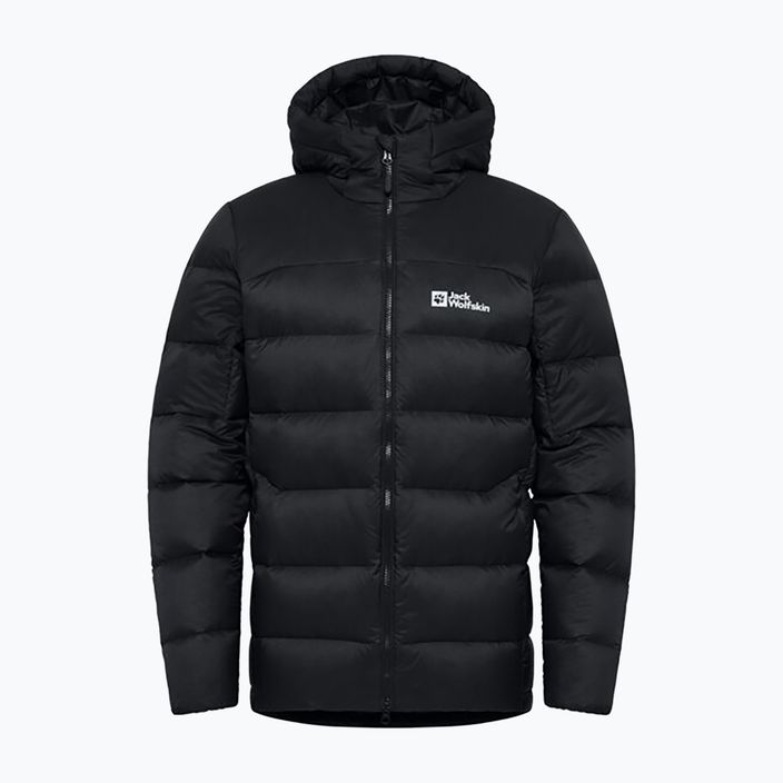 Pánská péřová bunda Jack Wolfskin Nebelhorn Down Hoody black 9