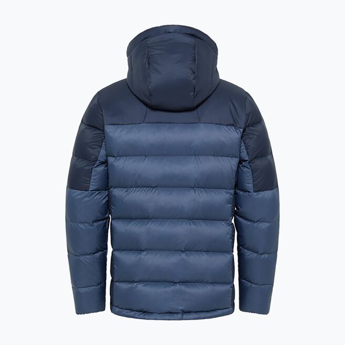 Pánská péřová bunda Jack Wolfskin Nebelhorn Down Hoody nature blue 9