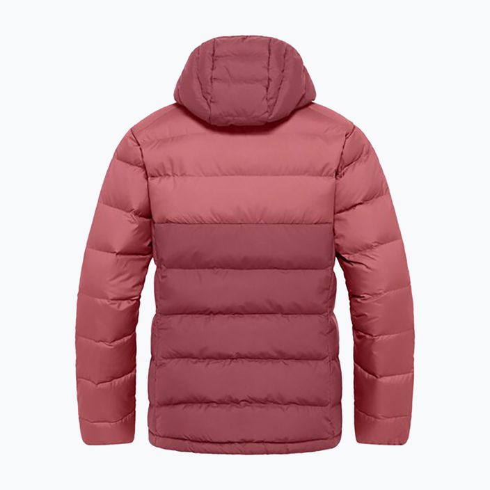 Dámská péřová bunda Jack Wolfskin Ather Down Hoody red ochre 9