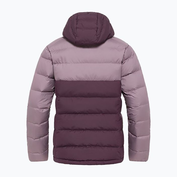 Dámská péřová bunda Jack Wolfskin Ather Down Hoody midnight plum 8