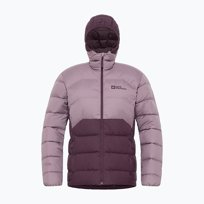 Dámská péřová bunda Jack Wolfskin Ather Down Hoody midnight plum 9