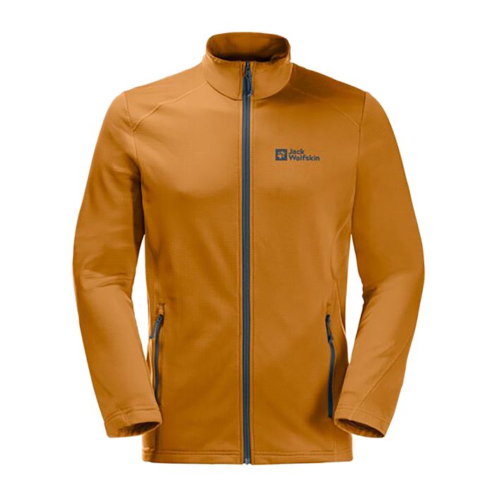 Pánská fleecová mikina Jack Wolfskin Kolbenberg Fz safflower 2