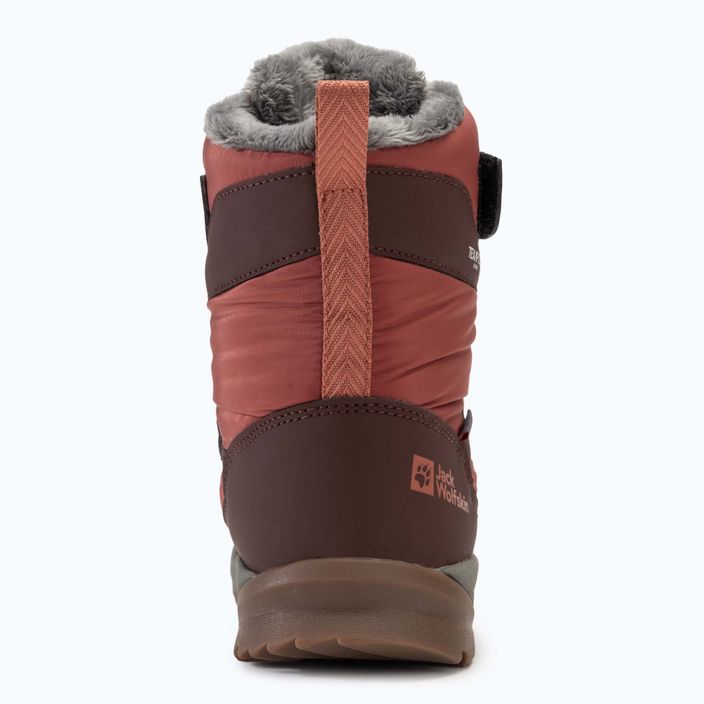 Dětské boty Jack Wolfskin Polar Bear-G Texapore High Vc dark mahogany 6