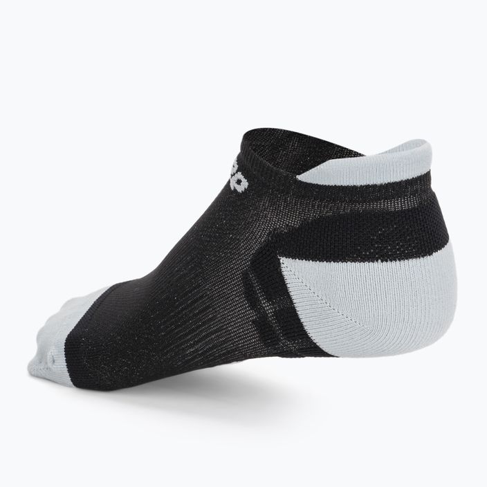 Pánské kompresní běžecké ponožky   CEP Ultralight No Show black/light grey 2