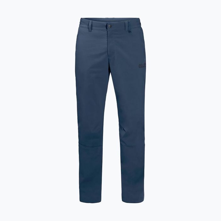 Pánské softshellové kalhoty Jack Wolfskin Activate Light modré 1503772_1383 7