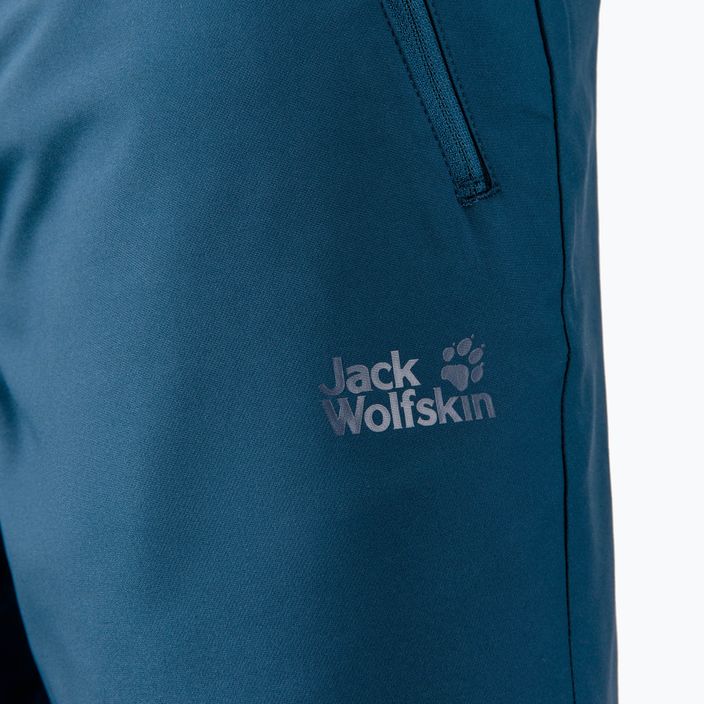 Pánské trekové kraťasy Jack Wolfskin Active Track tmavě modré 1503791_1383 4