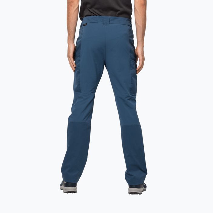 Pánské softshellové kalhoty Jack Wolfskin Activate Tour modré 1507451_1383 5