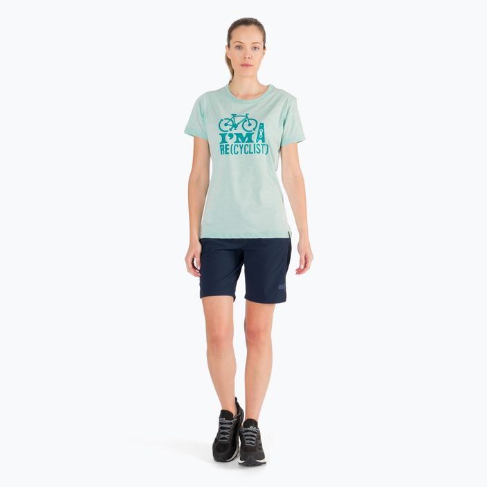 Dámské trekingové tričko Jack Wolfskin Ocean Trail modré 1808671_4110 2