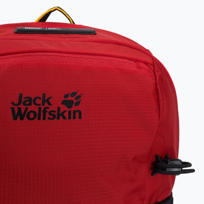 Turistický batoh Jack Wolfskin Wolftrail 22 Recco červený 2010211_2206_OS 3